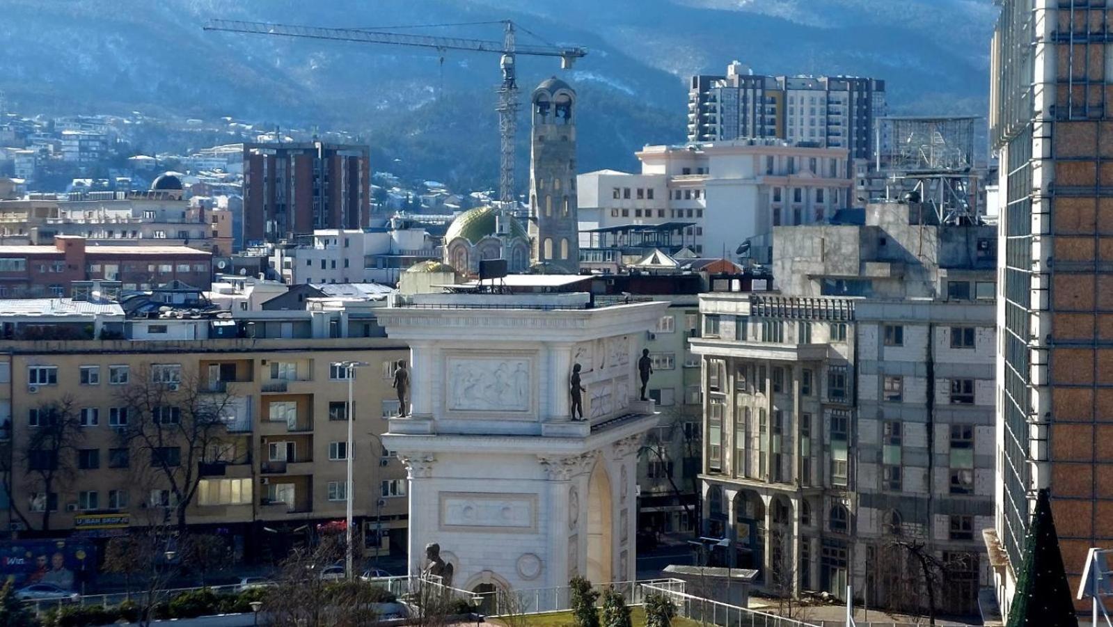 Mina Modern & Cozy Apartment Main City Square Gtc Skopje Exterior foto